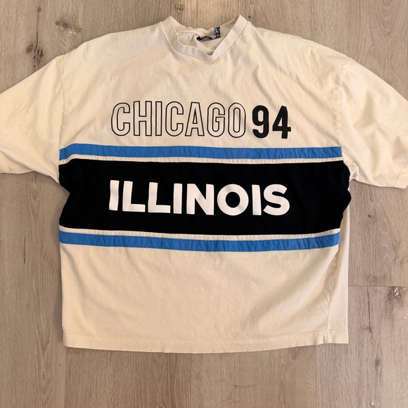 ASOS Tops - ASOS oversized Chicago Graphic T size Small